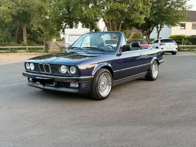 Gebraucht BMW 320 Cabriolet 129 PS (94 kW) 1988 Blau Cabrio
