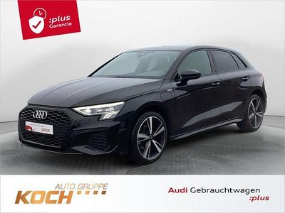 Mythosschwarz metallic Gebraucht 2022 Audi A3 Sportback e-tron S-Line Kleinwagen | 23.890 € (Etwas zu teuer)