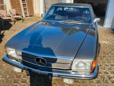Gebraucht Mercedes SL350 200 PS (147 kW) 1971 Grau Cabrio