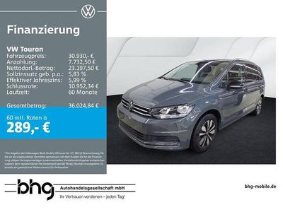 Gebraucht VW Touran Goal 150 PS (110 kW) 2025 Delfingrau metallic Van / Kleinbus