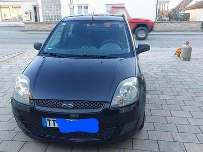 Gebraucht Ford Fiesta 69 PS (50 kW) 2008 Schwarz Kleinwagen
