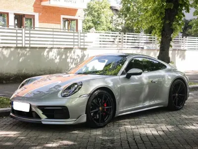 Usata Porsche 911 Carrera 4S 450 CV (330 kW) 2020 Argento Coupé