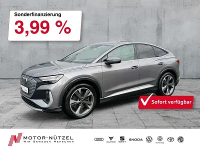 Gebraucht Audi Q4 Sportback e-tron S-Line 219 kW (299 PS) 2022 Taifungrau metallic SUV