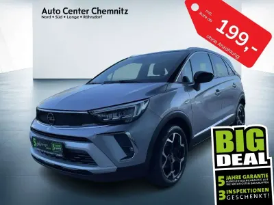 Gebraucht Opel Crossland Ultimate 131 PS (96 kW) 2021 Kontrast grau / black SUV