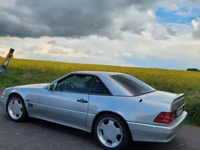 Gebraucht Mercedes SL320 231 PS (169 kW) 1995 Silber Cabrio