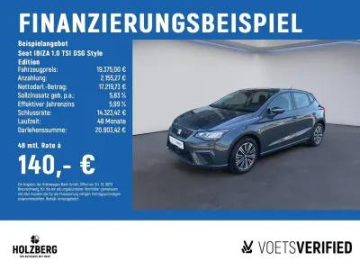 Gebraucht Seat Ibiza Style 116 PS (85 kW) 2024 Grau Kleinwagen