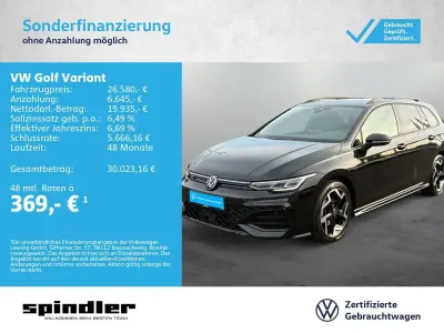 Gebraucht VW Golf VIII R-line 150 PS (110 kW) 2025 Grenadillschwarz metallic Kombi