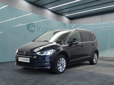 Gebraucht VW Touran Highline 150 PS (110 kW) 2024 Schwarz Van / Kleinbus