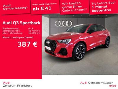 gebraucht Audi Q3 Sportback 35 TFSI S tronic S line LED Navi AHK VC