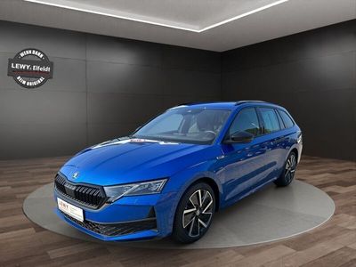 Blau Gebraucht 2024 Skoda Octavia SportLine Kombi | 34.990 € (Teuer)