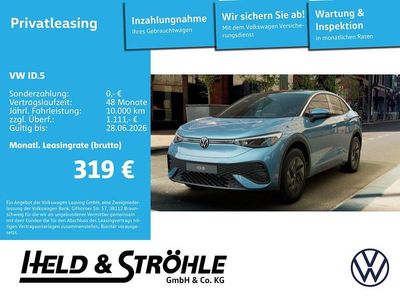 Neu VW ID.5 Pure 125 kW (170 PS) 2026 Blau SUV