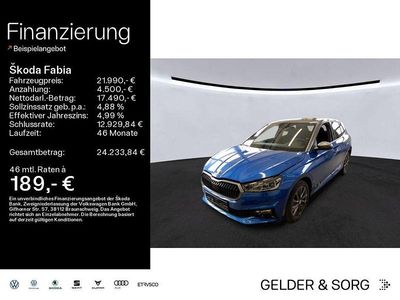 Gebraucht Skoda Fabia Style 150 PS (110 kW) 2023 Raceblau metallic Kleinwagen