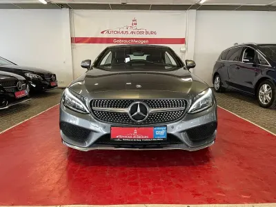 Gebraucht Mercedes C180 AMG line 156 PS (114 kW) 2017 Selenitgrau  metalliclack Cabrio