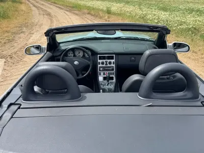 Gebraucht Mercedes SLK200 163 PS (119 kW) 2001 Silber Cabrio