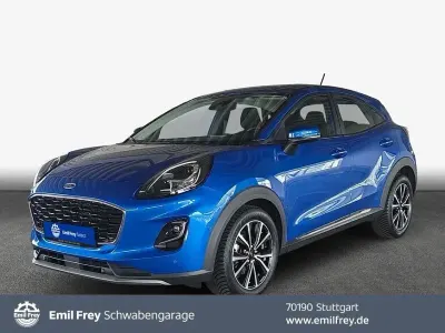 Usata Ford Puma Titanium 125 CV (91 kW) 2022 Blu SUV