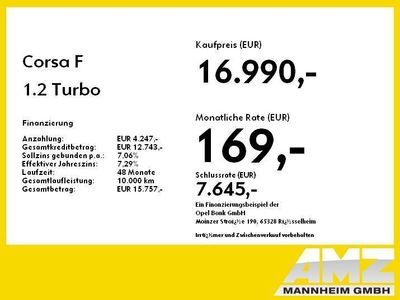 gebraucht Opel Corsa F 1.2 Turbo GS Line FLA*LM*KAM*LED*PDC