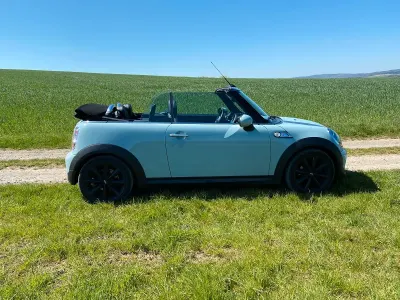 Gebraucht Mini Cooper SD Cabriolet 143 PS (105 kW) 2011 Blau Cabrio