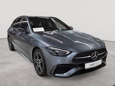 Gebraucht Mercedes C220 AMG line 200 PS (147 kW) 2022 Selenitgrau metallic Kombi