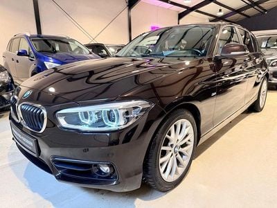 Usata BMW 120 Sport Line 190 CV (139 kW) 2017 Marrone Utilitaria