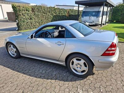 Gebraucht Mercedes SLK200 163 PS (119 kW) 2003 Silber Cabrio
