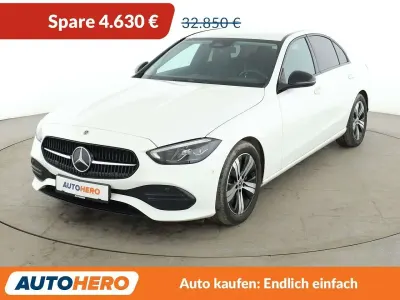 Gebraucht Mercedes C180 Avantgarde 190 PS (139 kW) 2022 Weiß Limousine