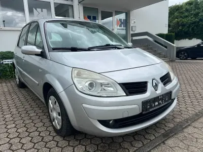 Gebraucht Renault Scenic E-Tech Avantage 111 PS (81 kW) 2007 Silber Van / Kleinbus