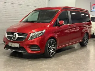Brugt Mercedes V300 Marco Polo 239 HK (175 kW) 2019 Rød MPV