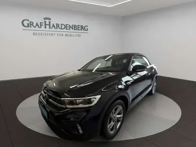 Gebraucht VW T-Roc Cabriolet R-line 150 PS (110 kW) 2025 Schwarz Cabrio