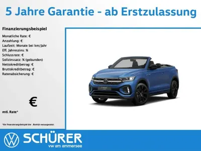 Gebraucht VW T-Roc Cabriolet R-line 150 PS (110 kW) 2025 Blau Cabrio