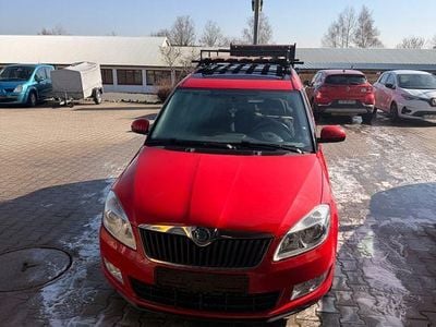 Gebraucht Skoda Roomster Plus Edition 105 PS (77 kW) 2012 Rot Van / Kleinbus