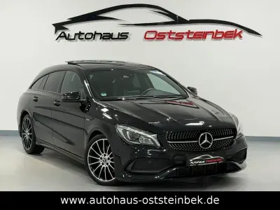 Używany Mercedes CLA220 AMG line 177 KM (130 kW) 2017 Czarny Sedan/Limuzyna