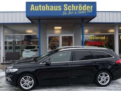 Iridium schwarz Gebraucht 2019 Ford Mondeo Titanium Kombi | 15.900 € (Etwas zu teuer)