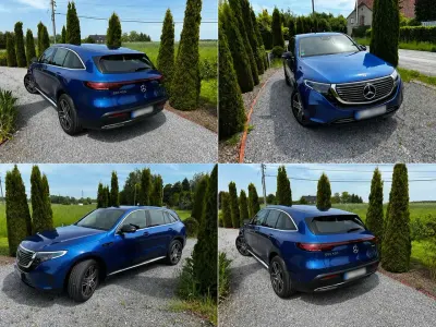 Gebraucht Mercedes EQC400 300 kW (408 PS) 2022 Blau SUV