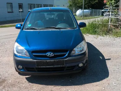 Gebraucht Hyundai Getz 96 PS (70 kW) 2006 Blau Kleinwagen