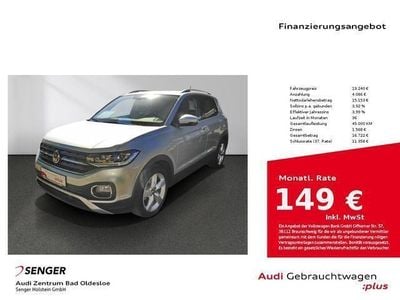 Gebraucht VW T-Cross Style 110 PS (80 kW) 2021 Silber SUV