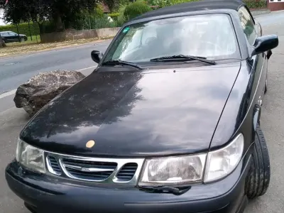 Gebraucht Saab 9-3 156 PS (114 kW) 2001 Schwarz Cabrio