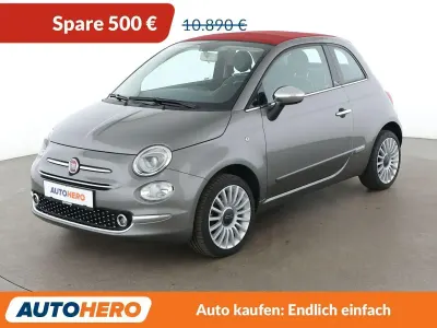 Gebraucht Fiat 500C Lounge 69 PS (50 kW) 2018 Grau Cabrio