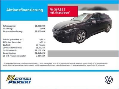 Grenadillschwarz metallic Gebraucht 2024 VW Golf VIII R-line Kombi | 28.800 € (Guter Preis)