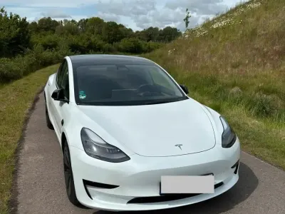 Occasion Tesla Model 3 Standard Range Plus 239 kW (325 PK) 2021 Wit Sedan