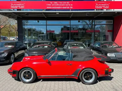 Gebraucht Porsche 911 207 PS (152 kW) 1985 Indischrot Cabrio