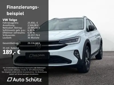 Gebraucht VW Taigo Style 116 PS (85 kW) 2025 Weiß SUV