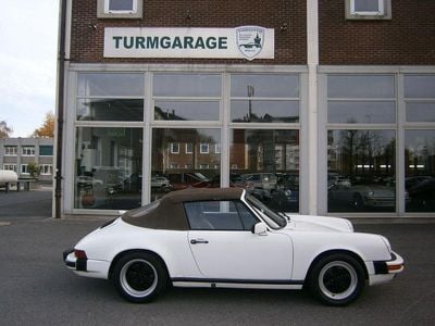 Gebraucht Porsche 911 Carrera Cabriolet 218 PS (160 kW) 1988 Weiß Cabrio