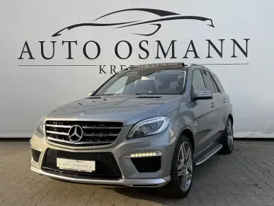 Używany Mercedes ML63 AMG AMG 557 KM (409 kW) 2013 Srebrny SUV
