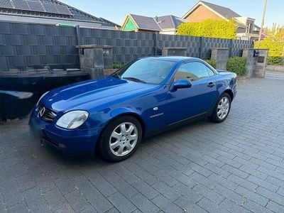 Usata Mercedes SLK230 1998 Blu Cabrio