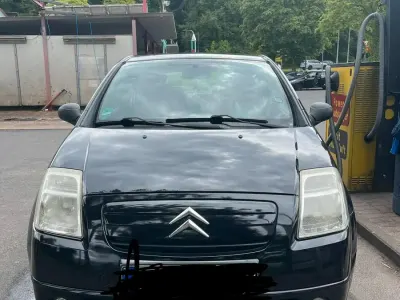 Gebraucht Citroën C2 63 PS (46 kW) 2005 Schwarz Kleinwagen