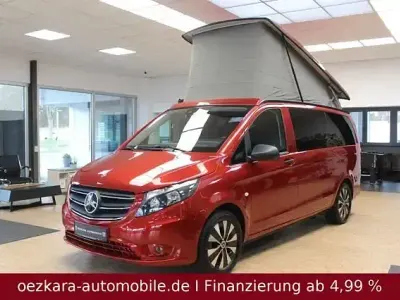 Gebraucht Mercedes V250 Marco Polo 190 PS (139 kW) 2021 Hyazinthrot metallic Van / Kleinbus