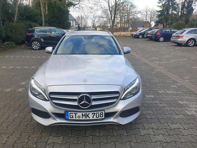 Gebraucht Mercedes C220 Avantgarde 170 PS (125 kW) 2017 Silber Kombi
