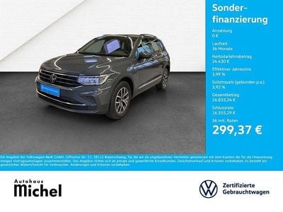 Gebraucht VW Tiguan Life 150 PS (110 kW) 2022 Grau SUV