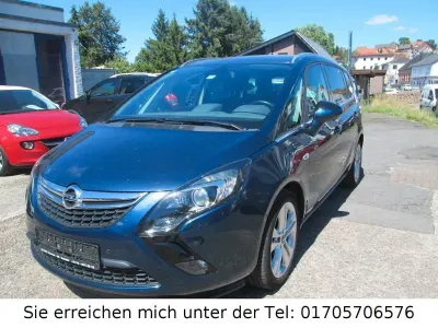 Gebraucht Opel Zafira Tourer Innovation 140 PS (102 kW) 2012 Blau Van / Kleinbus