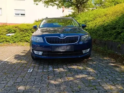 Gebraucht Skoda Octavia GreenLine 110 PS (80 kW) 2015 Blau Kombi